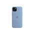 APPLE iPhone 15 Plus Silicone Case with MagSafe - Winter Blue