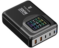 Viking nabíječka USB GaN 200W PD Pro
