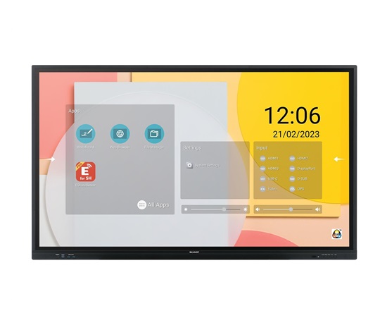 NEC LCD 65" Infrared PN-LC652, 3840x2160, 450nit, 8ms, 16/7, VGA, DP, USB-C, HDMI, USB, dotykový displej