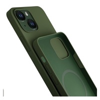3mk ochranný kryt HARDY Silicone MagCase pro Apple iPhone 15 Plus, Alphine Green