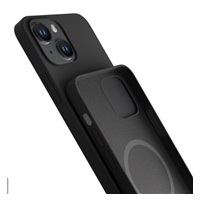 3mk ochranný kryt HARDY Silicone MagCase pro Apple iPhone 15 Plus, Graphite