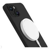 3mk ochranný kryt HARDY Silicone MagCase pro Apple iPhone 15 Plus, Graphite