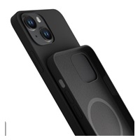 3mk Hardy Silicone MagCase pro Apple iPhone 15, Graphite
