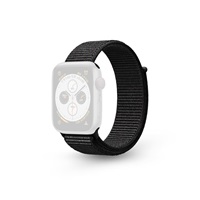 RhinoTech řemínek Magic Tape pro Apple Watch 42/44/45/49mm černá