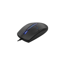 A4tech N-530S, podsvícená kancelářská myš, 1200 DPI, USB, černá