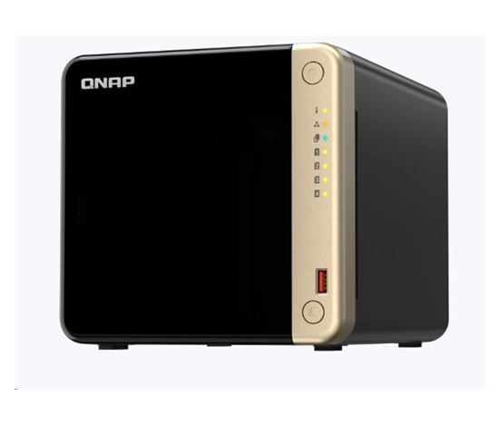 QNAP TS-464-8G (4C/CeleronN5095/2,9GHz/8GBRAM/4xSATA/2xM.2/2x2,5GbE/2xUSB2.0/2xUSB3.2/1xPCIe/1xHDMI)
