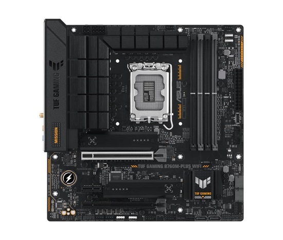 ASUS MB Sc LGA1700 TUF GAMING B760M-PLUS WIFI, Intel B760, 4xDDR5, 1xDP, 1xHDMI, WI-FI, mATX