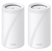 TP-Link Deco BE85(2-pack) WiFi7 Mesh(BE22000,2,4GHz/5GHz/6GHz,1x10GbELAN/WAN,1xSFP+/10GbELANcombo,2x2,5GbELAN/WAN,1xUSB)