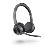 Poly Voyager 4320 bezdrátová náhlavní souprava, BT700 USB-C adaptér, stereo