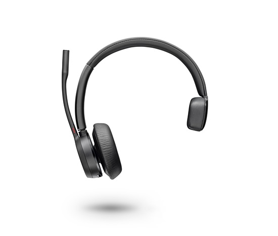 Poly Voyager 4310 bezdrátová náhlavní souprava MS Teams, BT700 USB-A adaptér, mono