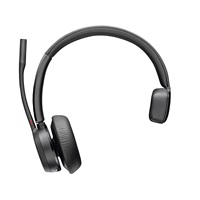 Poly Voyager 4310 bezdrátová náhlavní souprava MS Teams, BT700 USB-A adaptér, mono
