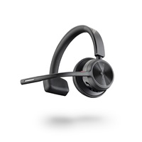 Poly Voyager 4310 MS Teams bezdrátová náhlavní souprava, BT700 USB-C adaptér, mono