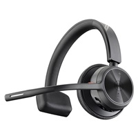 Poly Voyager 4310 bezdrátová náhlavní souprava, BT700 USB-C adaptér, mono, nabíjecí stojánek