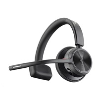 Poly Voyager 4310 MS Teams bezdrátová náhlavní souprava, BT700 USB-C adaptér, mono, nabíjecí stojánek