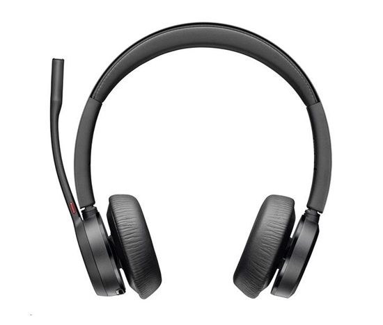 Poly Voyager 4320 MS Teams bezdrátová náhlavní souprava, BT700 USB-A adaptér, stereo