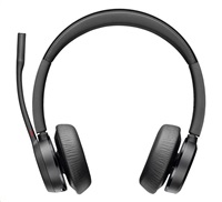 Poly Voyager 4320 MS Teams bezdrátová náhlavní souprava, BT700 USB-A adaptér, stereo, nabíjecí stojánek