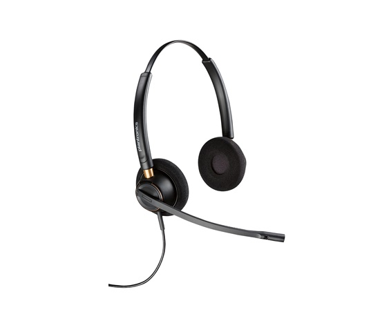 Poly EncorePro 520D with Quick Disconnect Binaural Digital Headset TAA