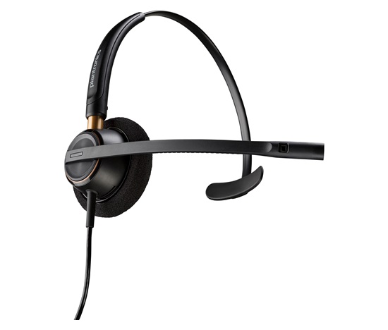 Poly EncorePro 510D with Quick Disconnect Monoaural Digital Headset TAA