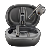 Poly Voyager Free 60+ bluetooth headset, BT700 USB-C adaptér, dotykové nabíjecí pouzdro, černá