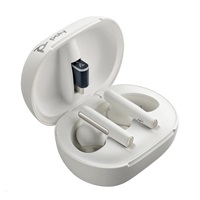 Poly Voyager Free 60+ bluetooth headset, BT700 USB-C adaptér, dotykové nabíjecí pouzdro, bílá