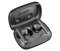 Poly Voyager Free 60 bluetooth headset, BT700 USB-C adaptér, nabíjecí pouzdro, černá
