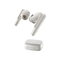 Poly Voyager Free 60 bluetooth headset, BT700 USB-C adaptér, nabíjecí pouzdro, bílá