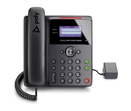 Poly Edge B30 IP Phone and PoE-enabled