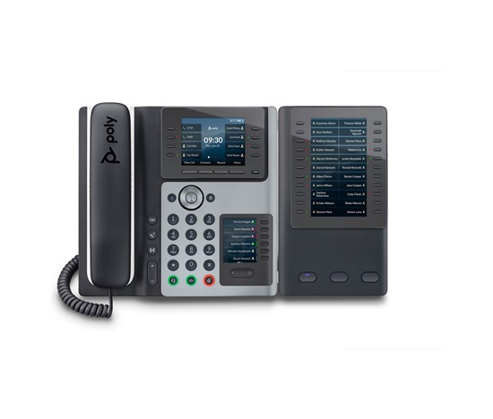 Poly Edge E450 IP telefon, PoE