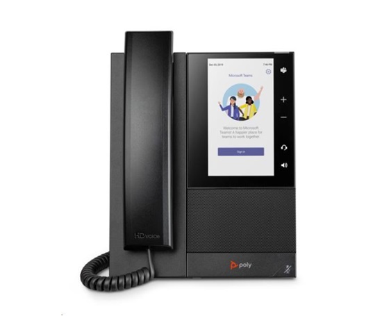 Poly CCX 505 firemní multimediální telefon, Microsoft Teams, PoE