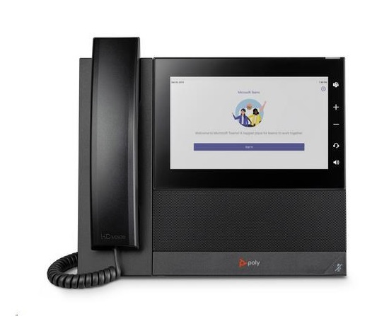 Poly CCX 600 multimediální telefon pro Microsoft Teams s podporou technologie PoE
