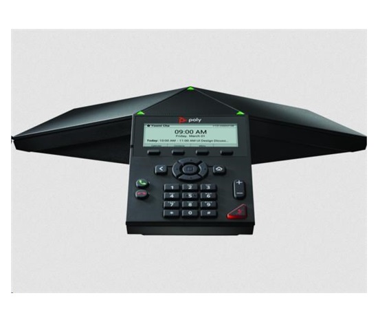 Poly Trio 8300 IP Conference Phone and PoE-enabled No Radio