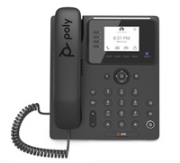 Poly CCX 350 firemní multimediální telefon, Microsoft Teams, PoE