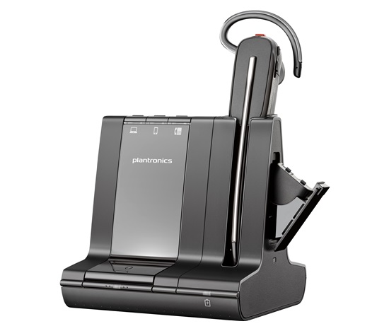 Poly Savi 8245 Headset Cradle and Wearing Accessories