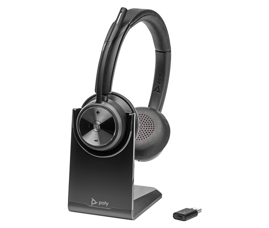 Poly Savi 7320 UC Stereo Microsoft Teams Certified DECT 1880-1900 MHz Headset