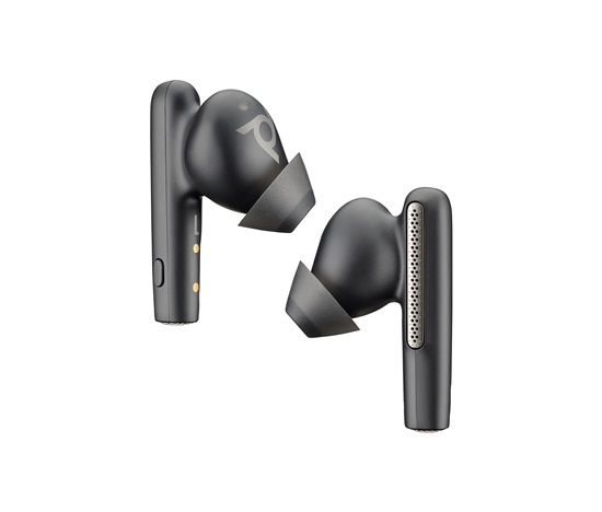 Poly Voyager Free 60/60+ Black Earbuds (2 Pieces)