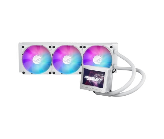 ASUS vodní chladič CPU AIO ROG RYUJIN III 360 ARGB WHITE, 3x120mm, LGA1851, AM5