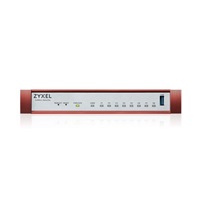 Zyxel USG FLEX 100H Series, 8 Gigabit user-definable ports, 1*USB with 1 YR Gold Security Pack