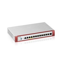 Zyxel USG FLEX 500H Series, 2*2.5G, 2*2.5G (PoE+) & 8 Gigabit user-definable ports, 1*USB with 1 YR Gold Security Pack