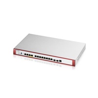 Zyxel USG FLEX700 H Series, User-definable ports with 2*2.5G, 2*10G( PoE+) & 8*1G, 2*SFP+, 1*USB (device only)