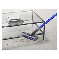 Dyson V11 (2023) akumulátorový vysvač, Li-Ion baterie, LCD displej, 3 režimy, sběrná nádoba, modrý / stříbrný