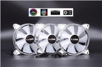 1stCOOL Fan KIT AURA EVO 1 ARGB, 3x Dual Ring fan + ARGB Nano controller