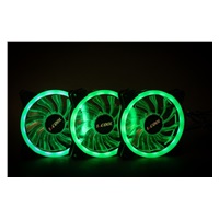 1stCOOL Fan KIT AURA EVO 1 ARGB, 3x Dual Ring fan + ARGB Nano controller