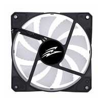 EVOLVEO 12FS ventilátor 120mm, ARGB, černý rám, slave