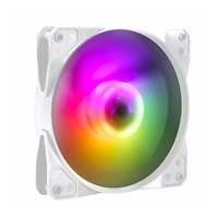 EVOLVEO 12FSW ventilátor 120mm, ARGB, bílý rám, slave