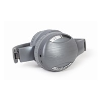 GEMBIRD Sluchátka BTHS-01, mikrofon, Bluetooth, stříbrné