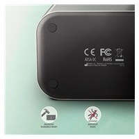 AXAGON ADSA-DC, USB-C 5Gbps - 2x SATA 6G 2.5"/3.5" SSD/HDD CLONE DUAL dokovací stanice