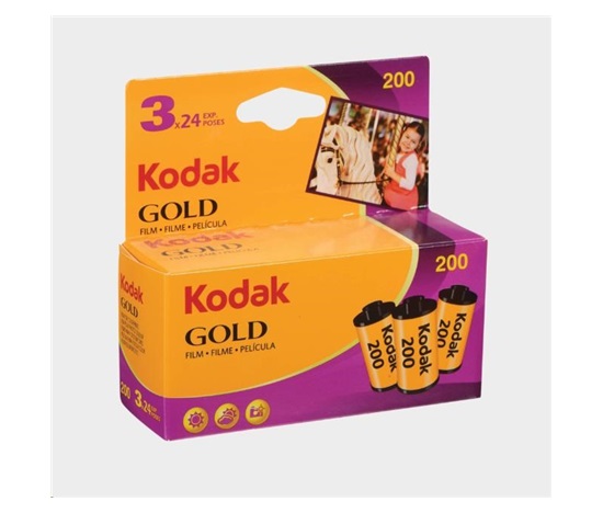 Kodak 135 Gold 200 Carded 24x3