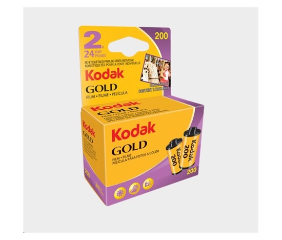 Kodak 135 Gold 200 Carded 24x2