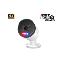 iGET HOMEGUARD HGNVK88504 - PoE 4K UltraHD NVR CCTV 8CH + 4x kamera
