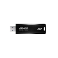 ADATA Externí SSD 500GB SC610, USB-A 3.2, černá
